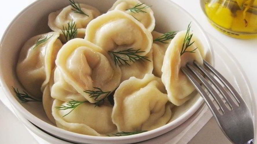 Рецепт пельмени с рыбой