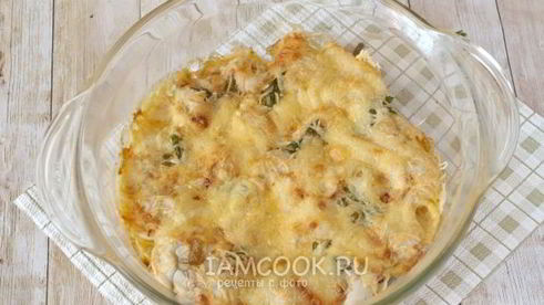 пельмени с сыром и майонезом в духовке