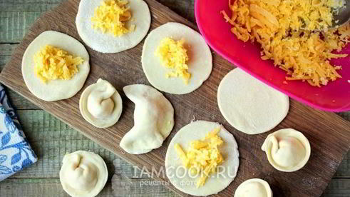 пельмени с сыром