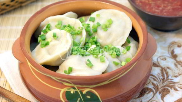 Рецепт Пельмени с тыквой