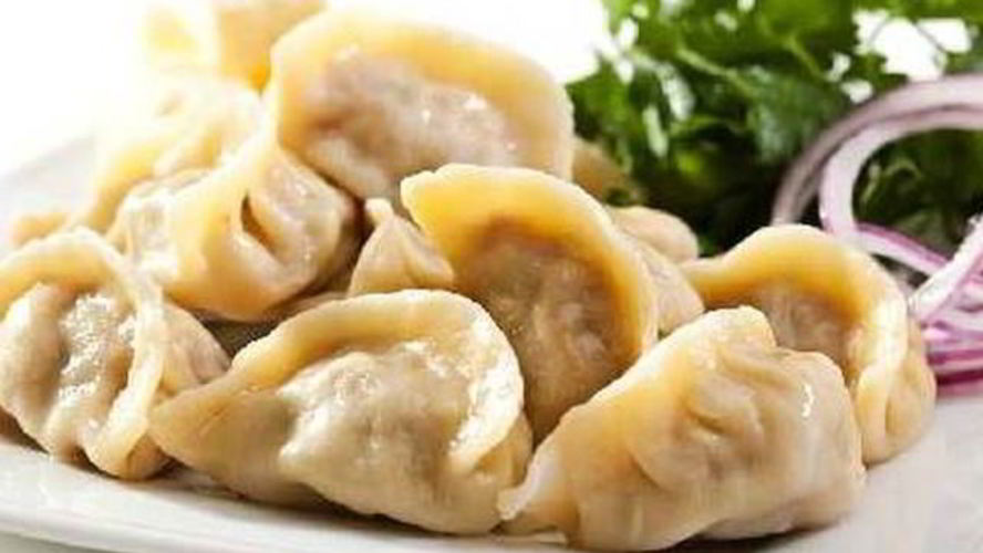 Рецепт пельмени с зеленым луком