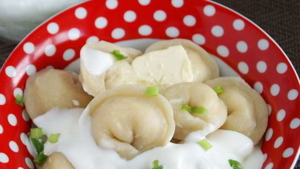 Рецепт Пельмени Уральские — с редькой и с капустой