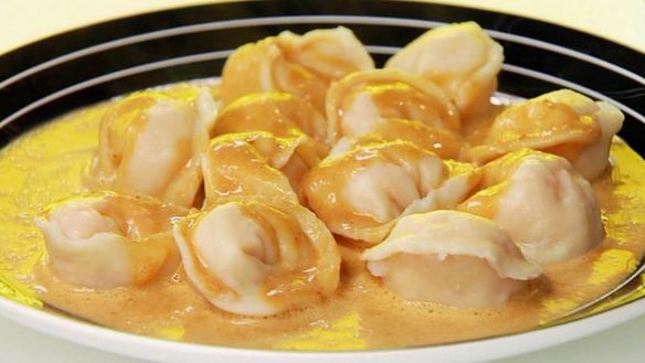 Рецепт Пельмешки с креветками