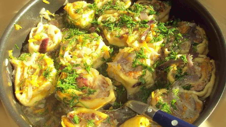 Рецепт рулеты из теста с фаршем — очень ленивые пельмени