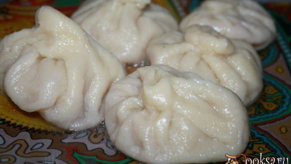 Рецепт Сочные хинкали с бараниной и базиликом