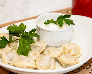 Уральские пельмени с говядиной