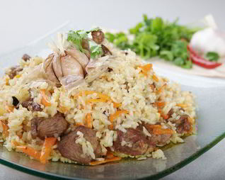 Ароматный плов из баранины