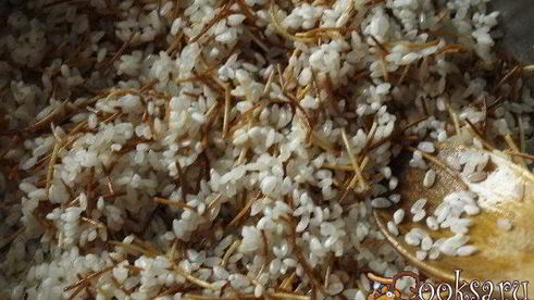 классический турецкий пилав с вермишелью