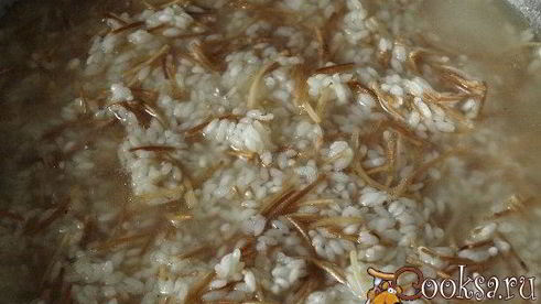 классический турецкий пилав с вермишелью