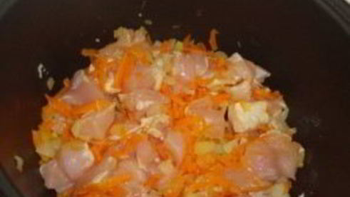 куриный плов в мультиварке