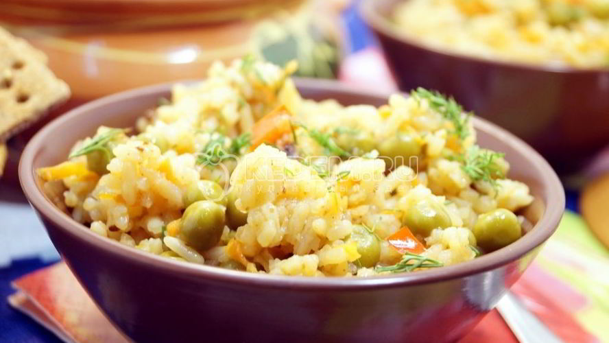 Рецепт овощной плов