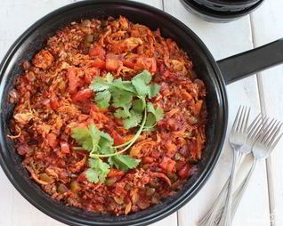 Паэлья с курицей