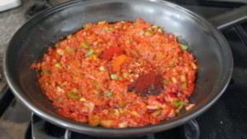 паэлья с курицей