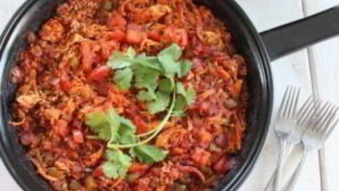 паэлья с курицей