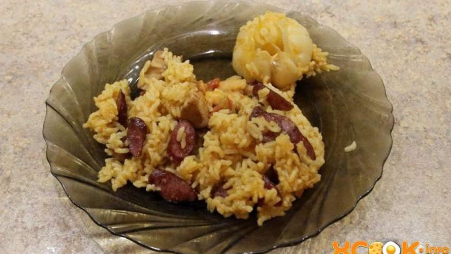 Рецепт паэлья в мультиварке