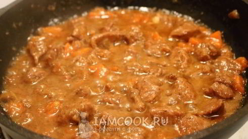 плов из гречки с мясом