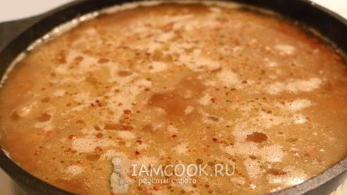 плов из гречки с мясом