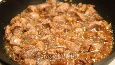 плов из гречки с мясом