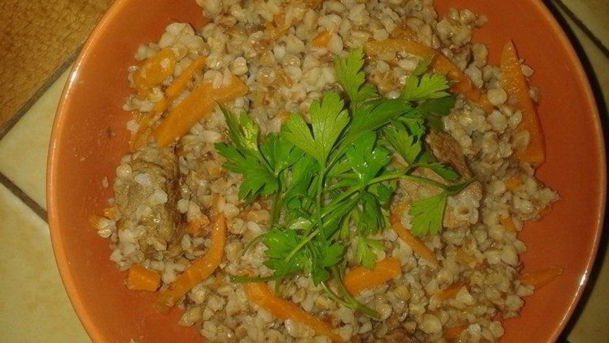 Рецепт плов из гречки в мультиварке