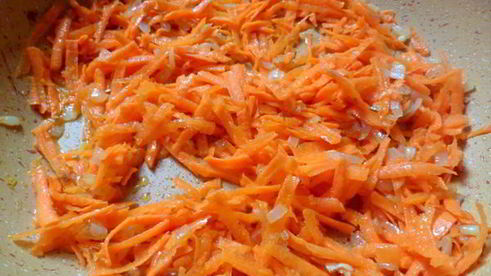 плов из перловки с вешенками