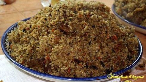 плов нежный и мягкий