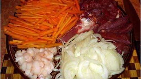 плов по фергански с бараниной