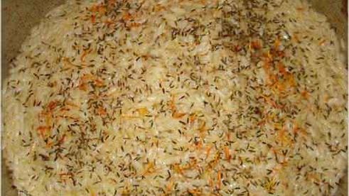 плов по фергански с бараниной