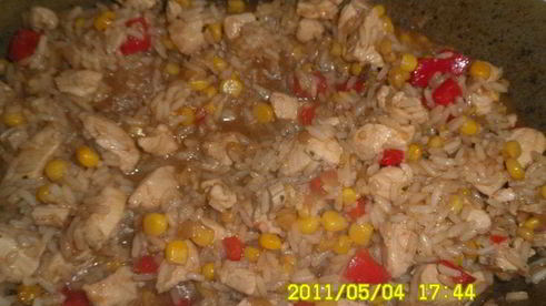 плов по-мексикански