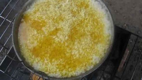 плов праздничный по-узбекски