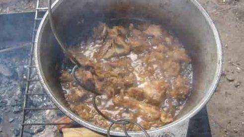 плов праздничный по-узбекски