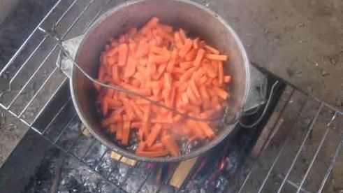 плов праздничный по-узбекски