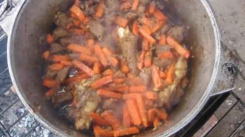 плов праздничный по-узбекски