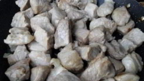 плов с грибами и мясом