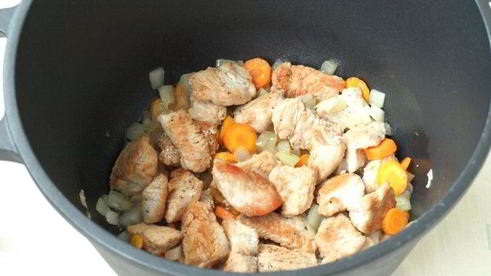 плов с индейкой и машем