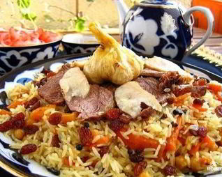 Плов с изюмом