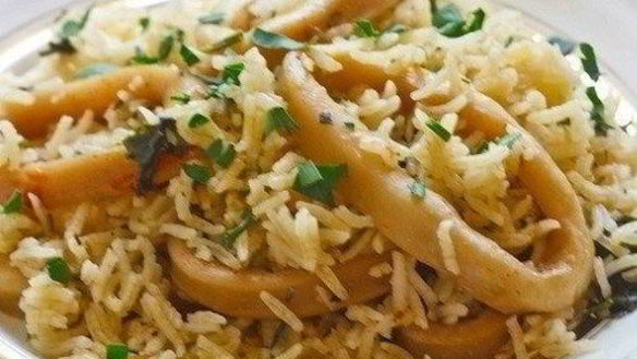 Рецепт Плов с кальмарами