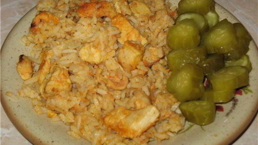 Рецепт плов с курицей в мультиварке