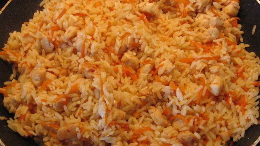 Рецепт плов с курицей