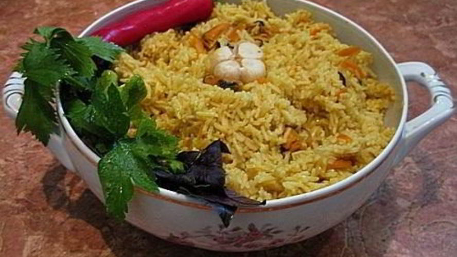 Рецепт плов с мидиями