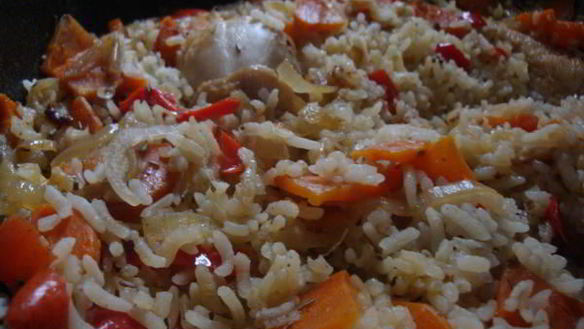 Рецепт Плов с розмарином