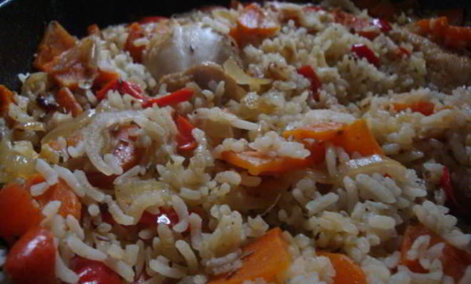 Плов с розмарином