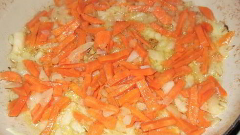 плов с шампиньонами