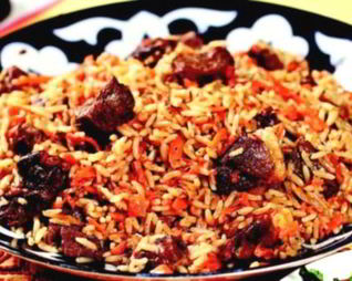 Плов с сухофруктами по-татарски