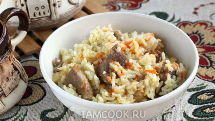 Рецепт плов со свининой в мультиварке