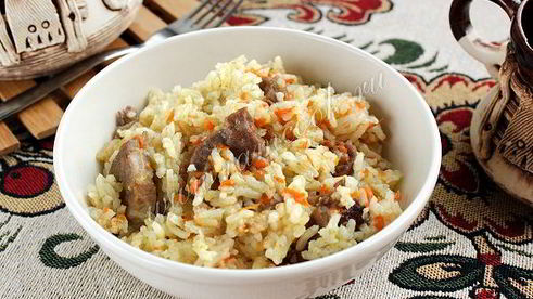 плов со свининой в мультиварке