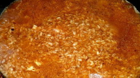 плов со свиными ребрышками