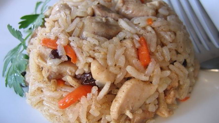 Рецепт плов узбекский с курицей