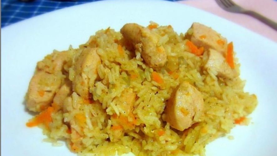 Рецепт плов в духовке с курицей