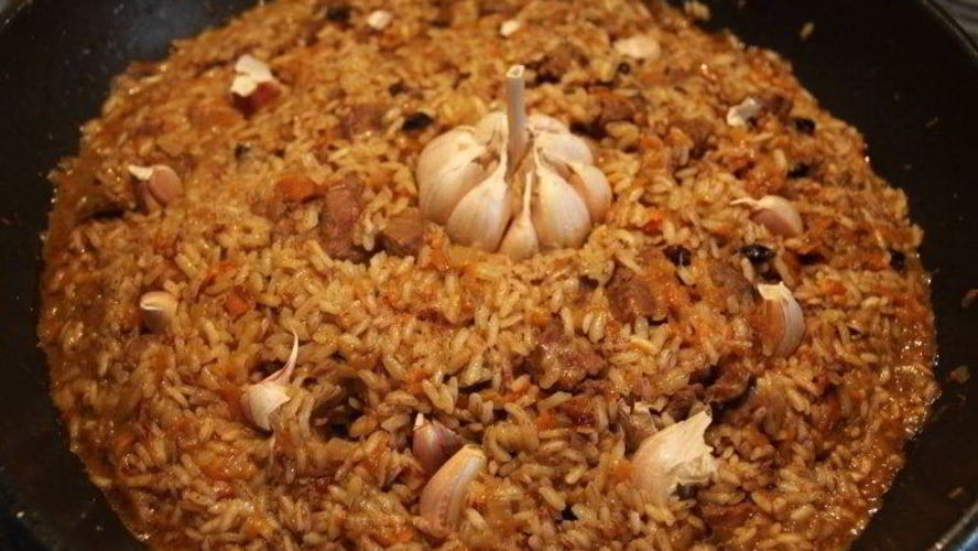 Рецепт плов в воке