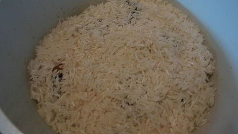 пряный плов с тыквой и сухофруктами